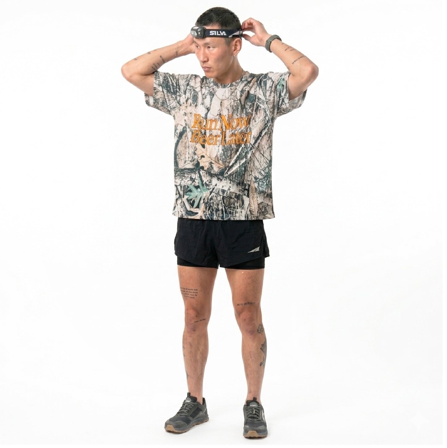 "Bark Camouflage" Running Unisex