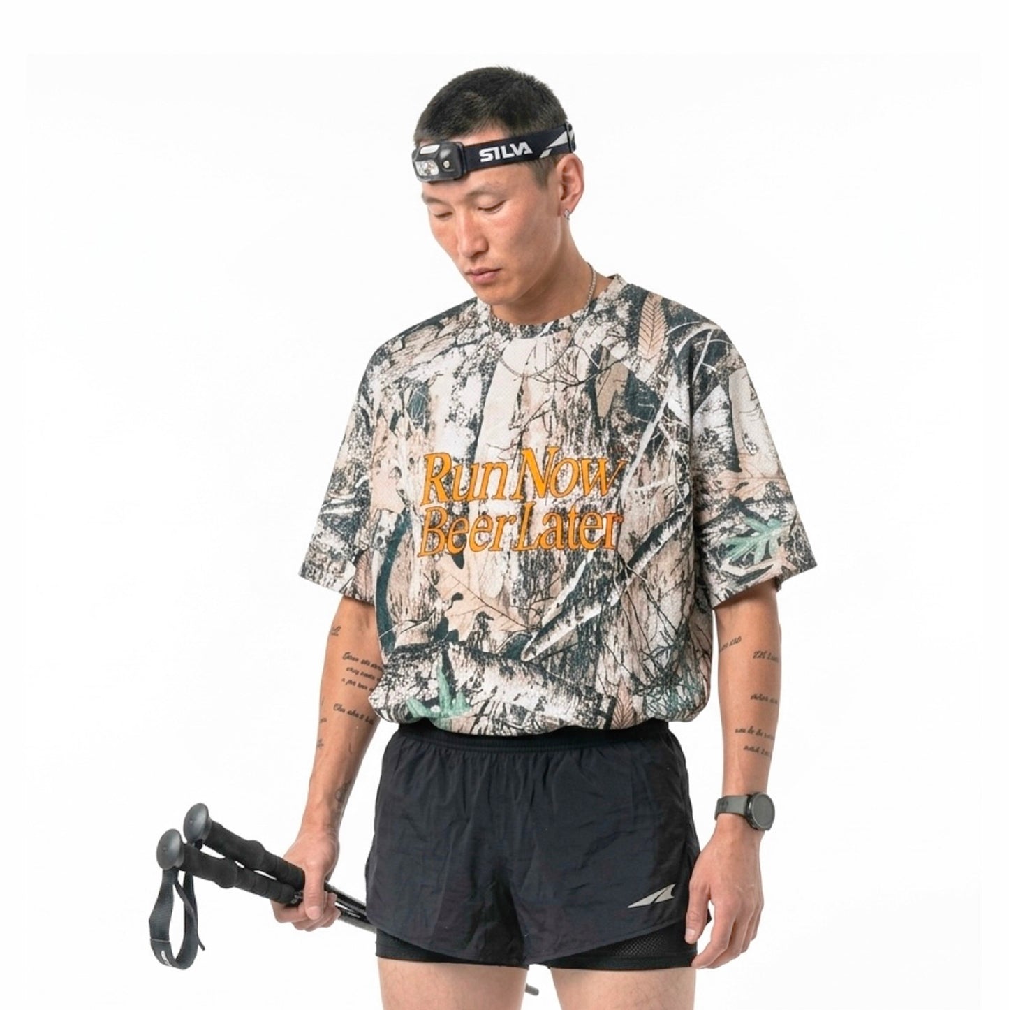 "Bark Camouflage" Running Unisex