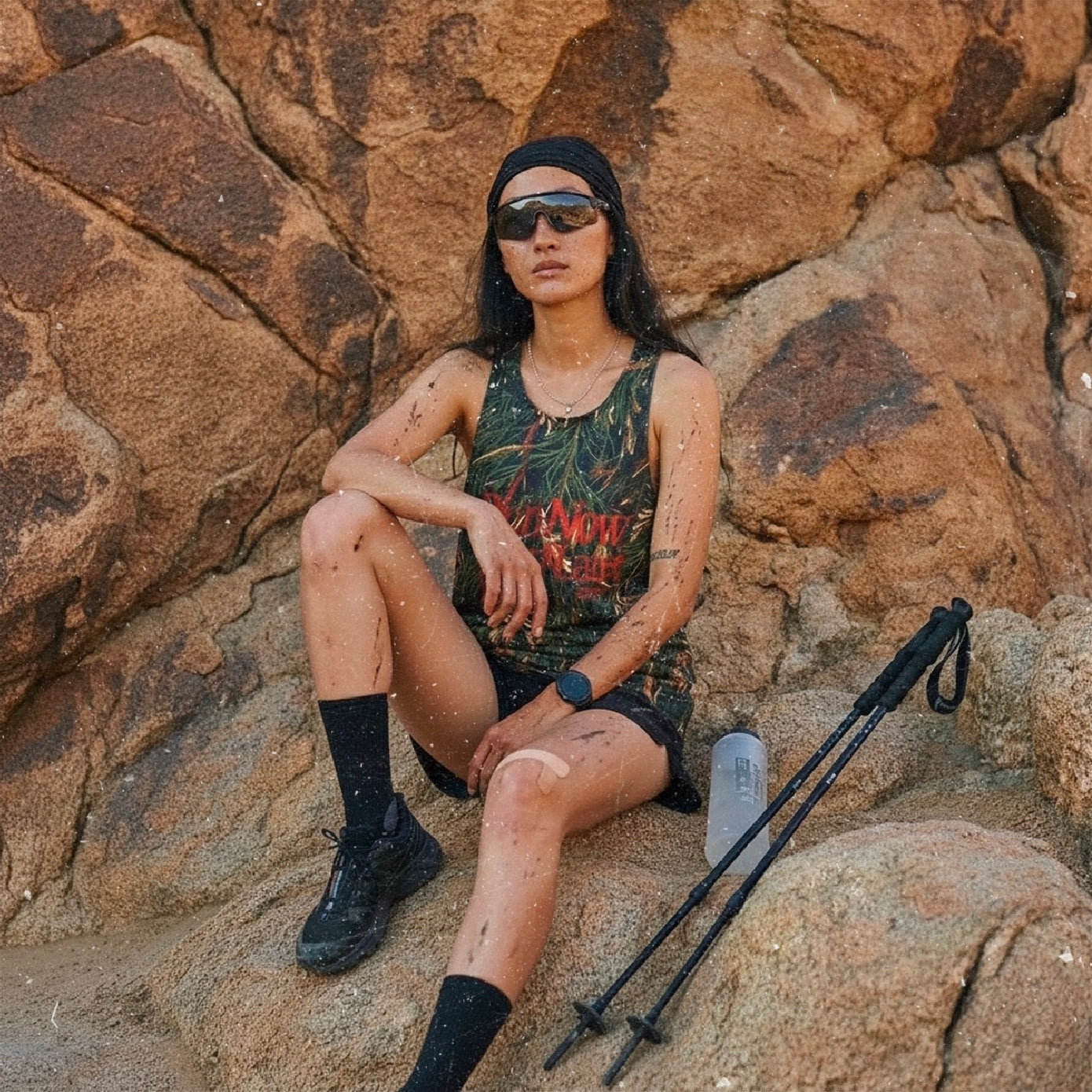 "Pine Camouflage" Tank Top