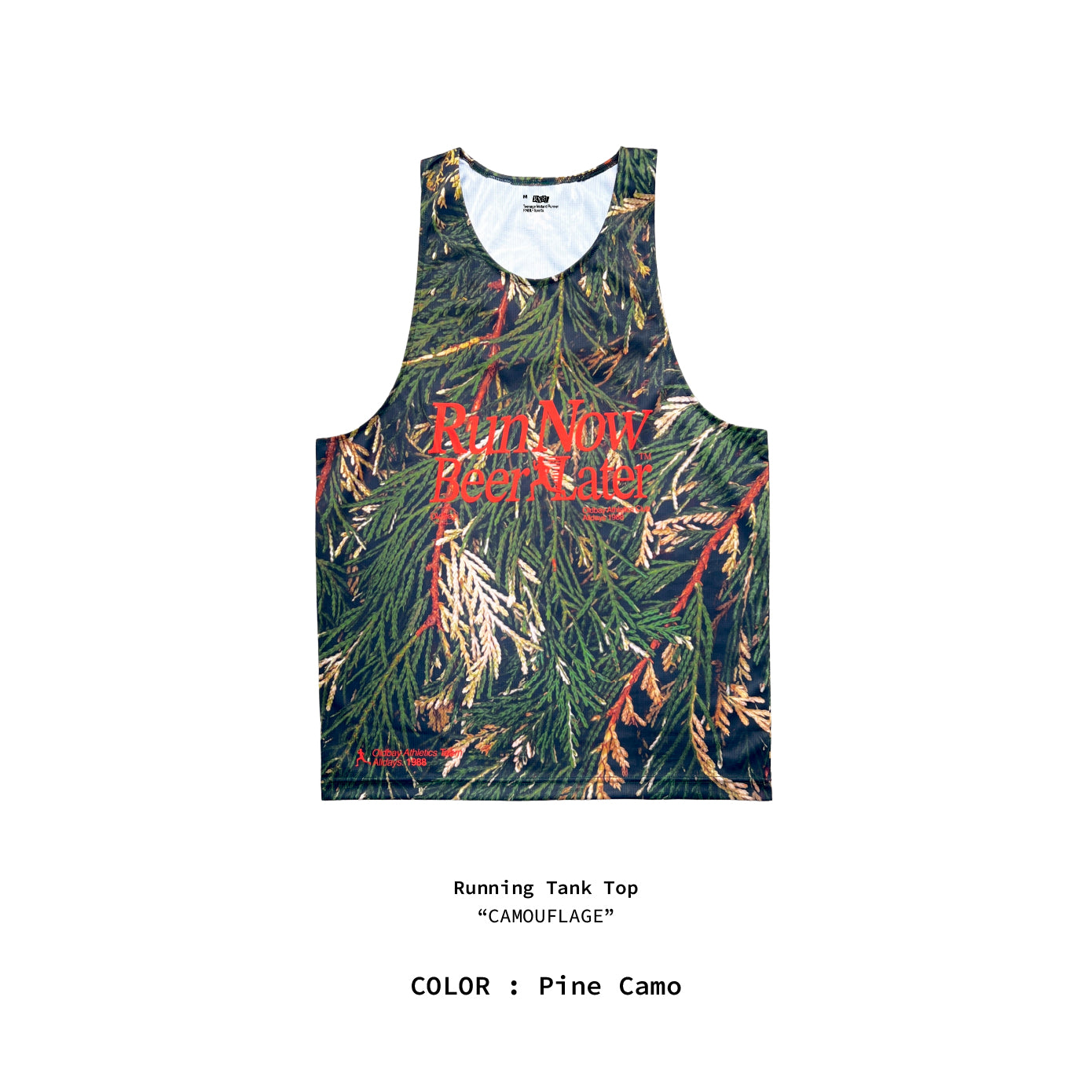 "Pine Camouflage" Tank Top