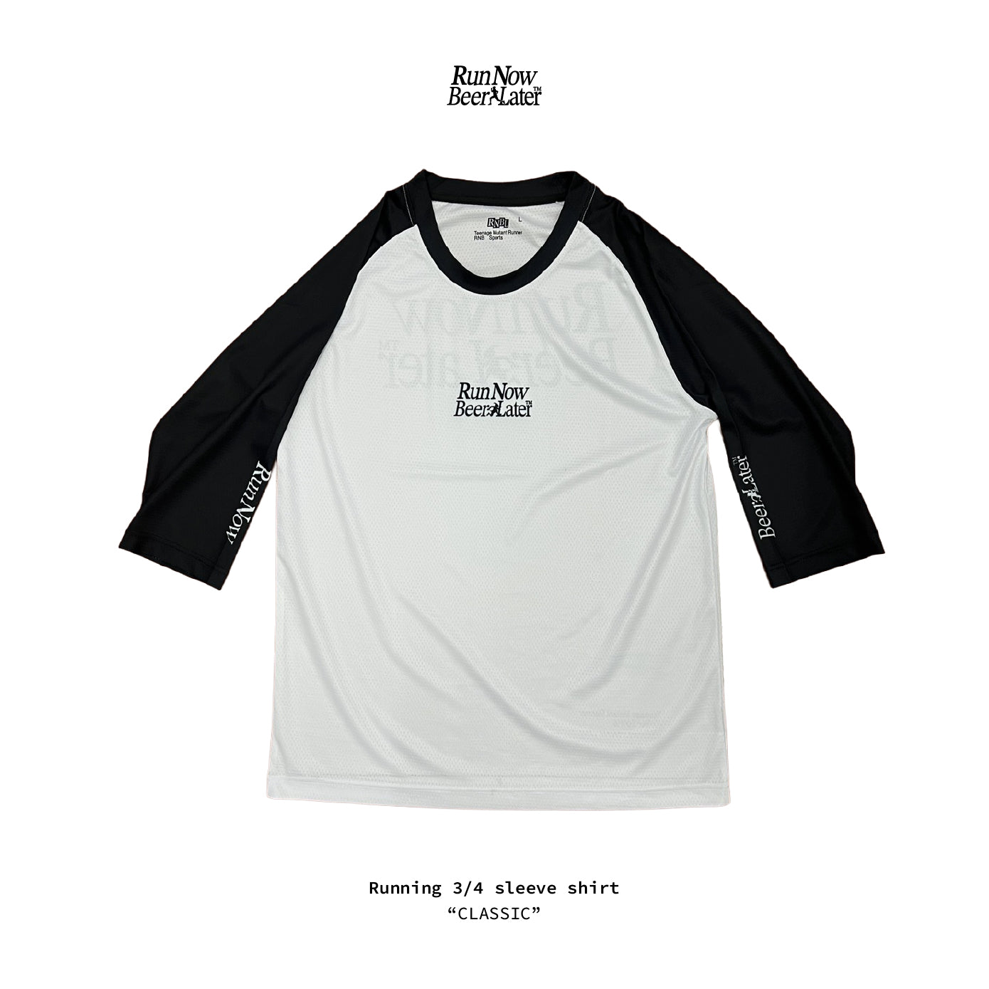 "CLASSIC" Running 3/4 Sleeve Shirt