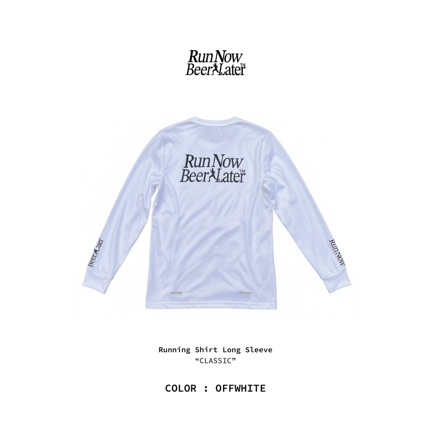 "CLASSIC" Running Shirt Long Sleeve