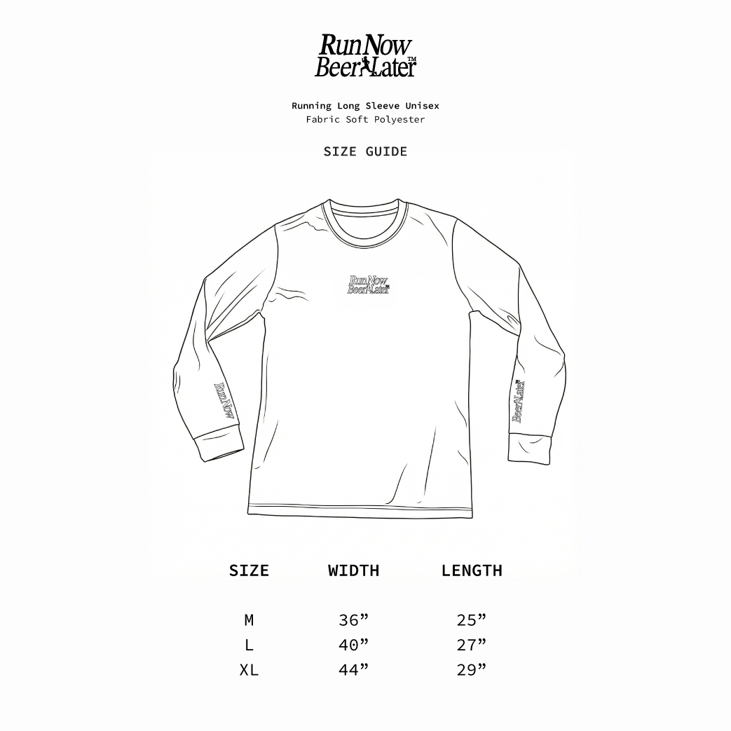 "CLASSIC" Running Shirt Long Sleeve