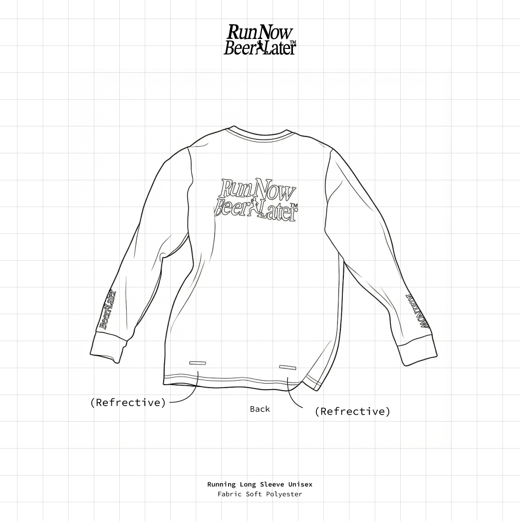 "CLASSIC" Running Shirt Long Sleeve