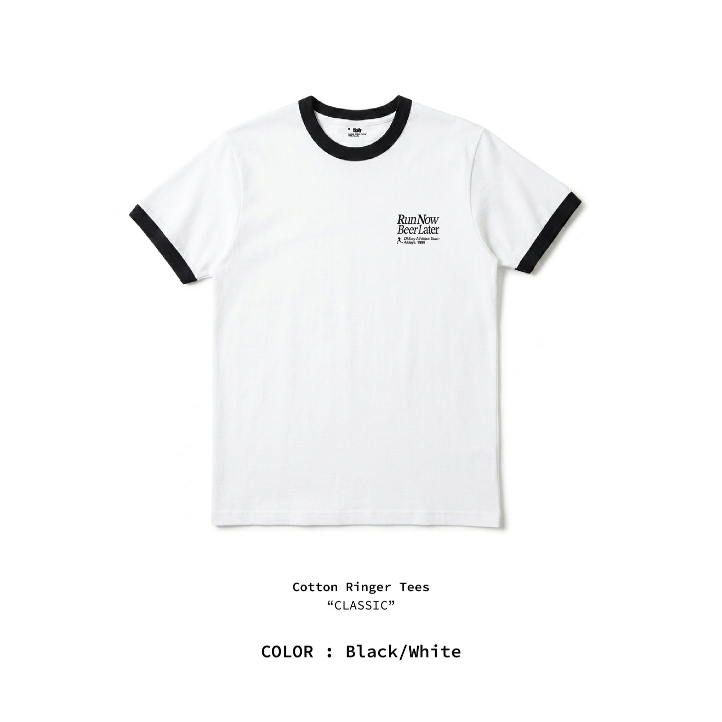 "CLASSIC" Cotton Ringer Tees