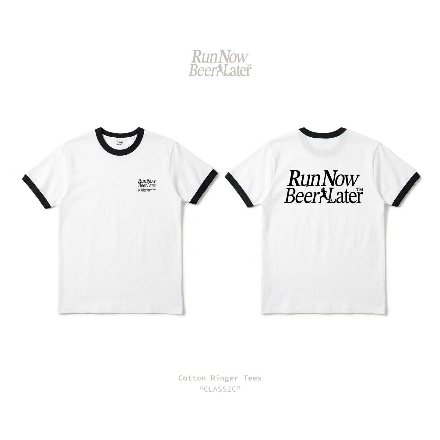 "CLASSIC" Cotton Ringer Tees